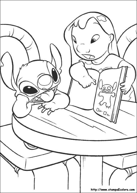 Disegni Lilo e Stitch